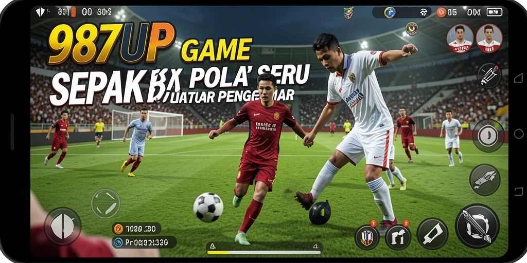 Tampilan gameplay imersif dari 987UP yang memukau.