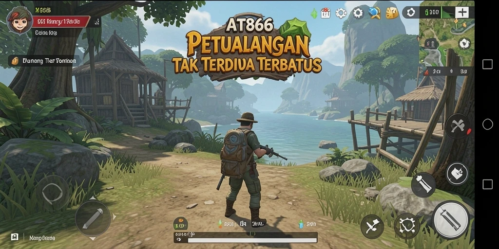 Tampilan gameplay <strong>AT866</strong> yang memukau dalam dunia terbuka.
