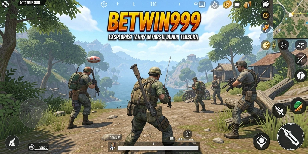 Tampilan Screenshot Gameplay Open World BETWIN999 yang memukau.