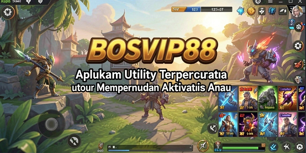 Tampilan antarmuka BOSVIP88 yang intuitif dan mudah digunakan.
