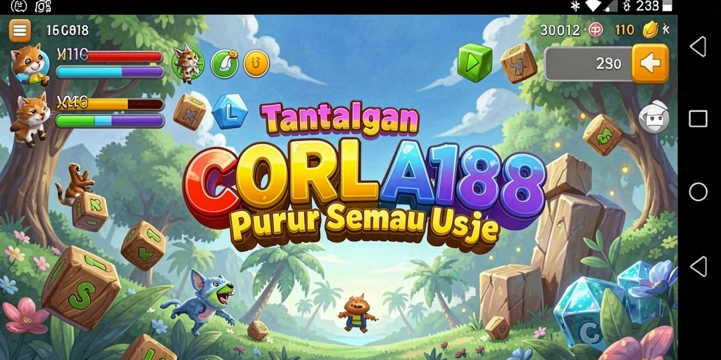 Tampilan gameplay dari CORLA188 yang menantang dan seru.