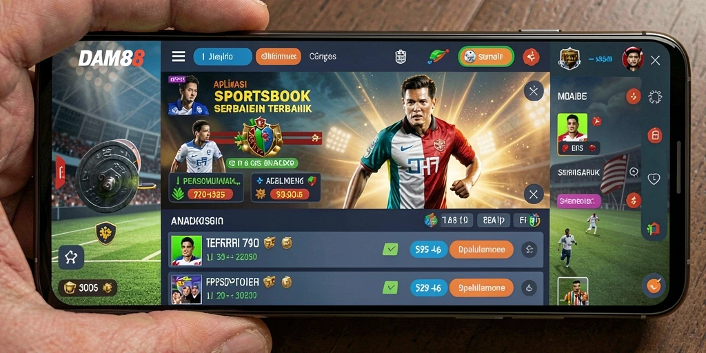 Tampilan antarmuka DAM88 saat bermain sportsbook yang menarik dan interaktif.