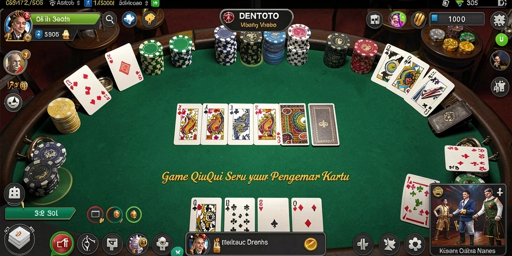 Tampilan gameplay seru dan kompetitif DENTOTO.