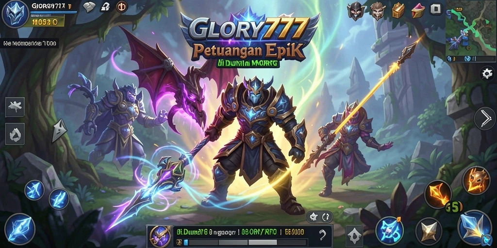 Gameplay mendebarkan di GLORY777 dengan pertarungan epik.