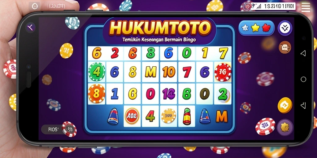 Tampilan gameplay menarik dari HUKUMTOTO Bingo.