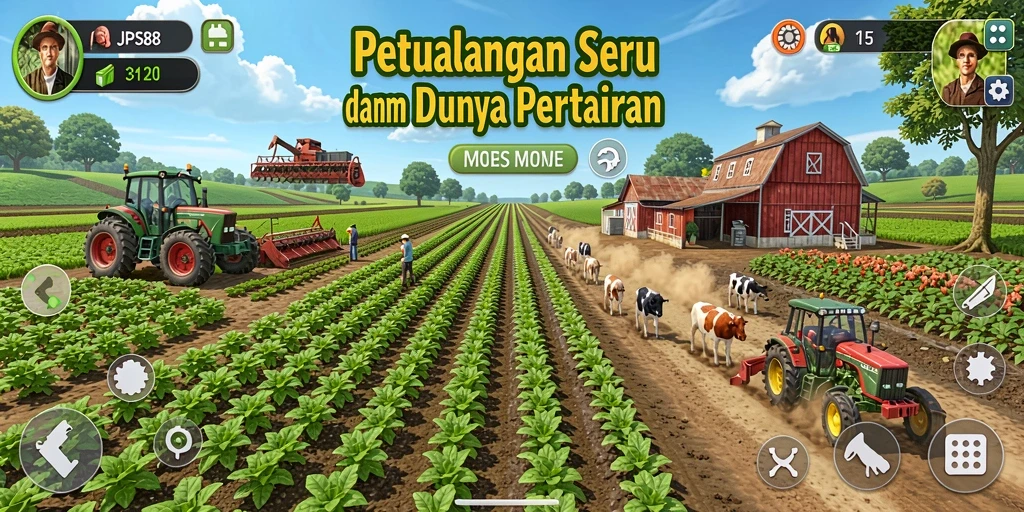 Menampilkan aktivitas seru di dunia pertanian JPS88.