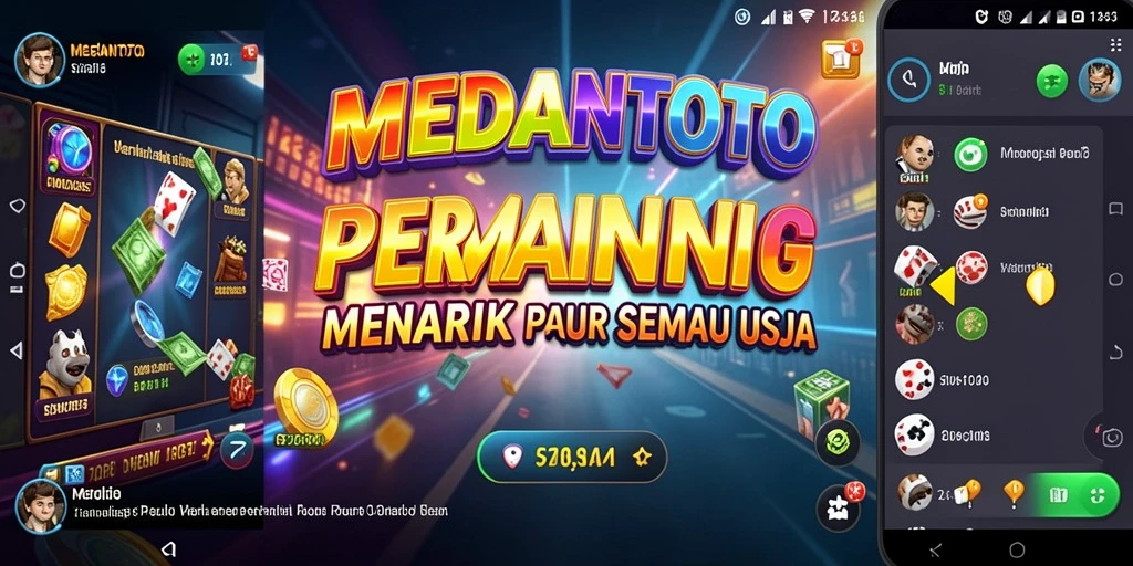 Tampilan menakjubkan dari gameplay MEDANTOTO yang mengasyikkan.