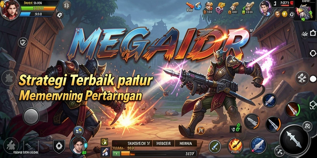 Gameplay menarik MEGAIDR dengan strategi taktis yang mendalam.
