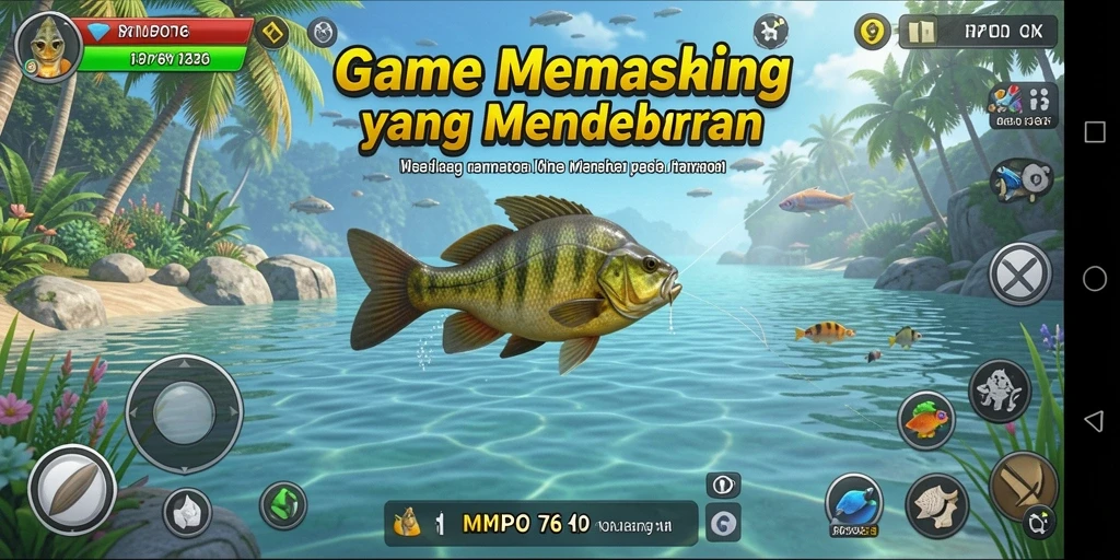 Tangkapan ikan besar di MPO76 yang menampilkan gameplay seru.