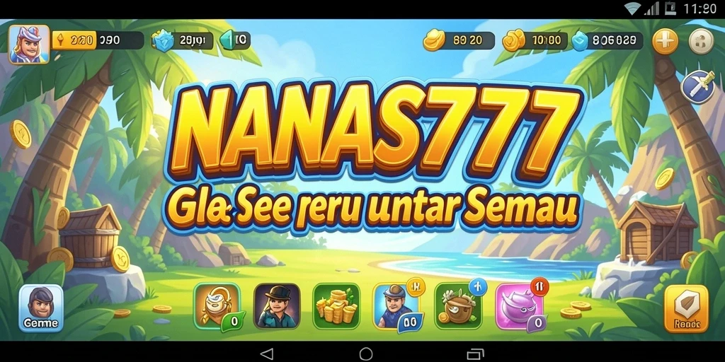 Tampilan gameplay NANAS777 yang menarik dan interaktif.