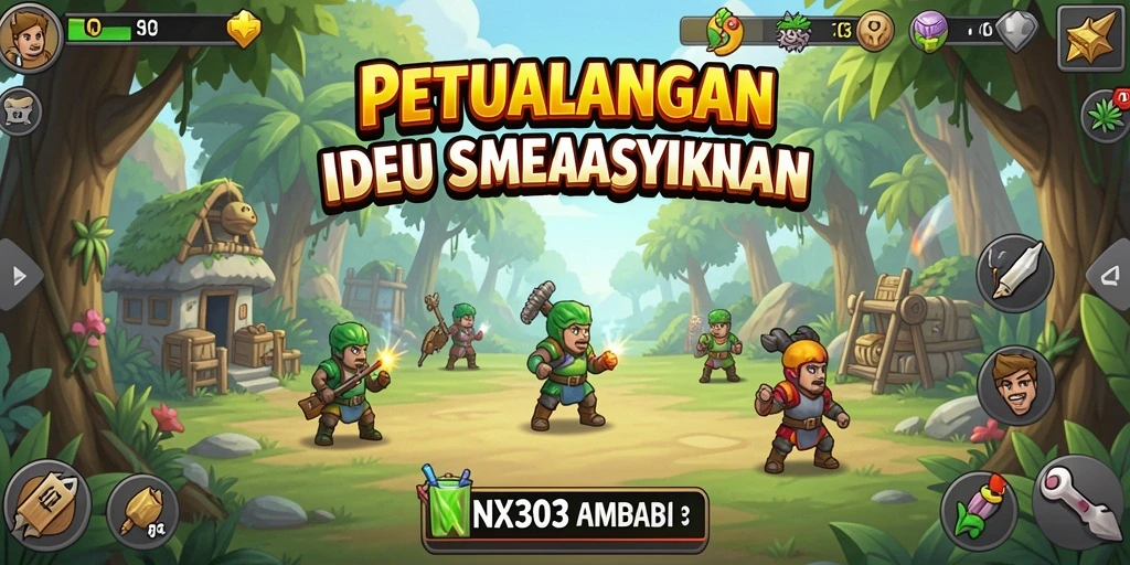 Tampilan gameplay NX303 yang menarik dan penuh warna.