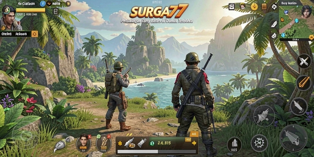Tangkapan layar menampilkan gameplay Open World yang menarik dan interaktif.