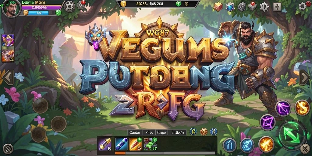 Tampilan gameplay yang menarik dalam RPG WG87.