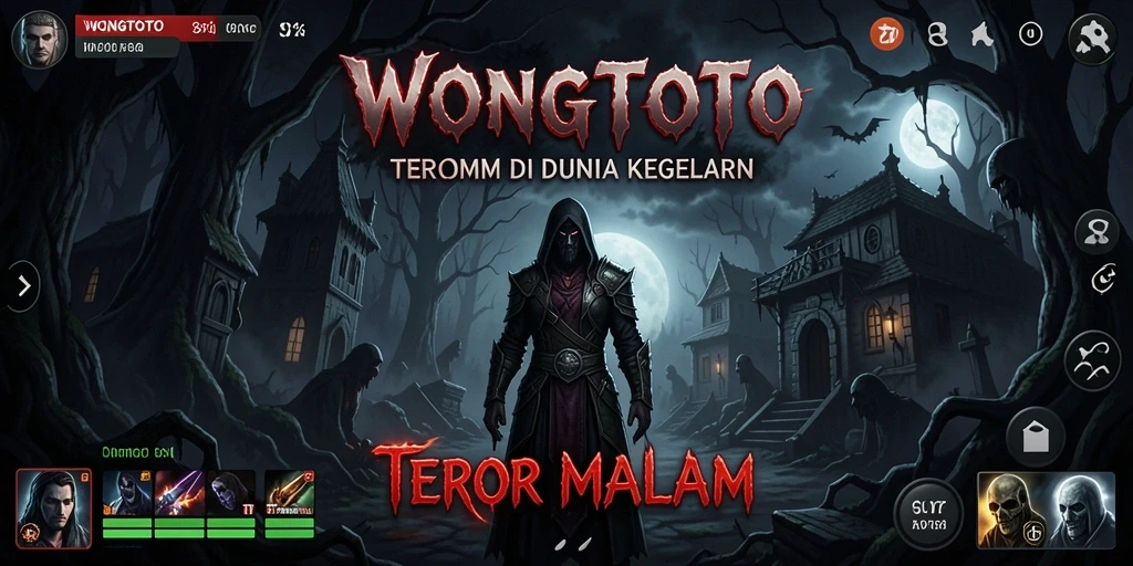 Gameplay WONGTOTO dengan suasana Horror yang mencekam.