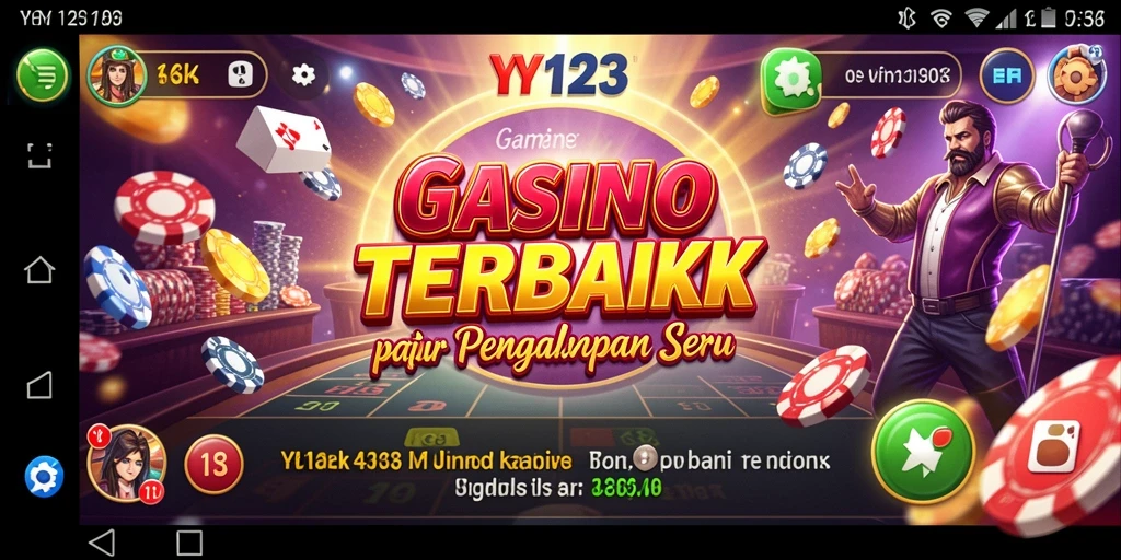 Screenshot gameplay YY123 yang seru dan mengasyikkan.